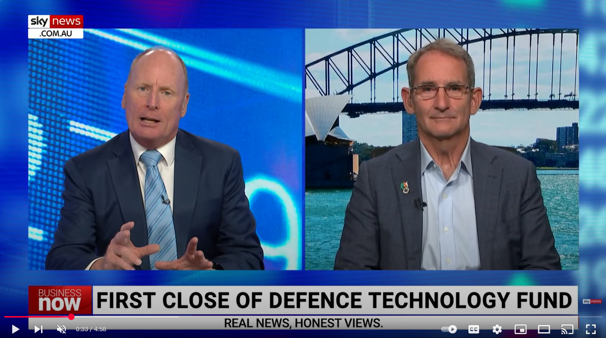Defence technology venture capital firm closes first round of funding