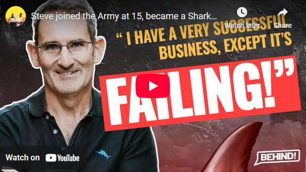Steve joined the Army at 15, became a Shark on Shark Tank, sold a company for $300M+ Behind!S2 Ep.09